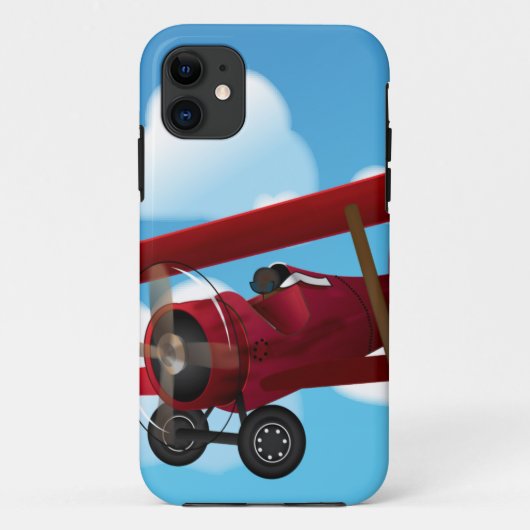 Red Baron Case-Mate iPhone Hülle (Rückseite)