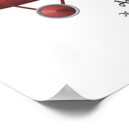 Red Baron Manfred von Richthofen German Flying Ace Poster (Ecke)