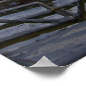 Red Barry Print Poster (Ecke)