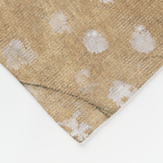 Red Barry View Fleecedecke