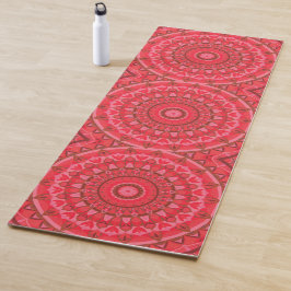 Red Base Mandala Yogamatte