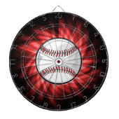 Red Baseball Dartscheibe (vorne)