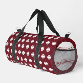 Red Baseball Duffel Bag Duffle Bag (Rechte Ecke)
