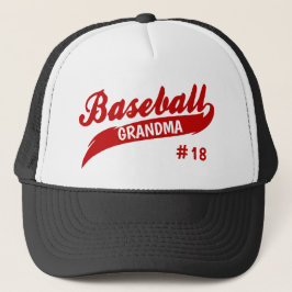 Red Baseball GRANDPARENT Truckerkappe