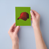 RED BASEBALL HAT GAP GRAPHIE FLYER (Gruppe)