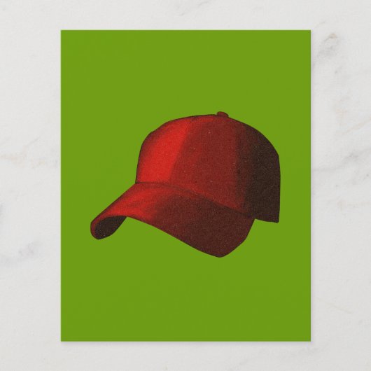 RED BASEBALL HAT GAP GRAPHIE FLYER (Vorne)