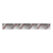 Red Baseball Stitches Ripsband (Vorderseite)