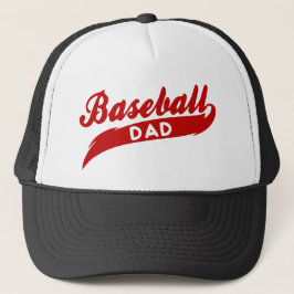 Red Baseball Vater Truckerkappe