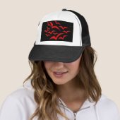 Red bat Cloud Kids Hat Truckerkappe (Beispiel)