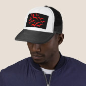 Red bat Cloud Kids Hat Truckerkappe (Beispiel)
