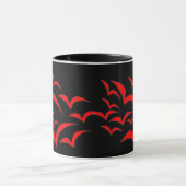 Red Bat Cloud-Tasse Tasse (Zentrum)