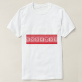 Red Batik Blume T-Shirt (Design vorne)