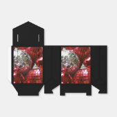 Red Baubles favorisieren schwarze Box Geschenkschachtel (Ungefaltet)