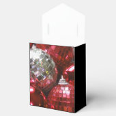 Red Baubles favorisieren schwarze Box Geschenkschachtel (Geöffnet)