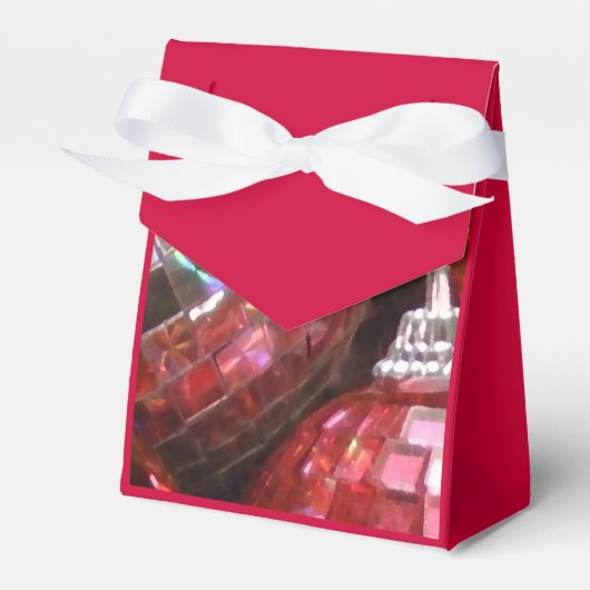 Red Baubles favorisierte box Rot Geschenkschachtel (Vorderseite)