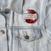 Red Baubles 'Frohe Weihnachten' Taste Button (Beispiel)