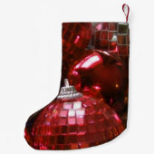 Red Baubles Strumpf Kleiner Weihnachtsstrumpf (Rückseite)