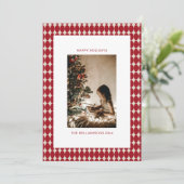 Red Baubles Vertical Foto Weihnachten Mitte Jahrhu (Stehend Vorderseite)