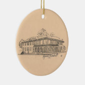 Red Bay Hotel Keramik Ornament (Rechts)