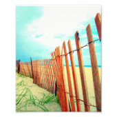 Red Beach Dune Fence Foto (Vorne)