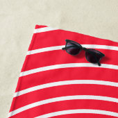 Red Beach Handtuch mit Herz (Beispiel)