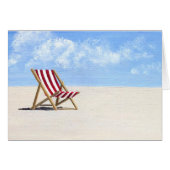 Red Beach Sessel Malerei, fühlen Sie sich besser K (Vorderseite (Horizontal))