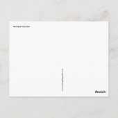 Red Bean Paste Bun Postkarte (Rückseite)