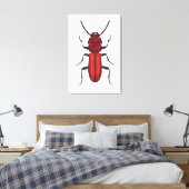 Red beetle leinwanddruck (Insitu (Schlafzimmer))