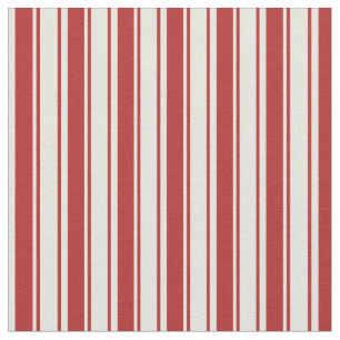 Red & Beige Muster Stoff