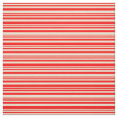 Red & Beige Muster Stoff (Muster)