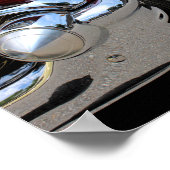 Red Bel-Air Poster (Ecke)