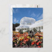 Red Belfast, Palm House, Botanischer Garten, Irlan Postkarte (Vorne/Hinten)