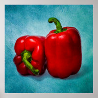 Red Bell Paprikaschoten