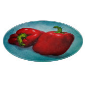 Red Bell Paprikaschoten Schneidebrett (Ecke)