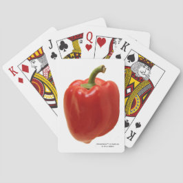 Red Bell Pepper Aus Mexiko frisch Spielkarten