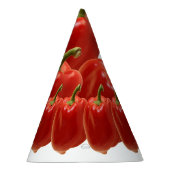Red Bell Pepper Frisch vom Markt Partyhütchen (Rechts)