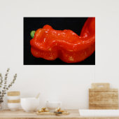 Red Bell Pepper Poster (Küche)