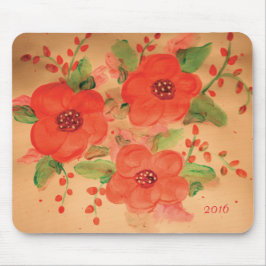 Red Bella Mouse Pad Mousepad