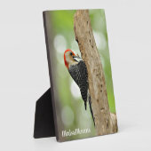 Red-Bellied Woodpecker Fotoplatte (Seite)