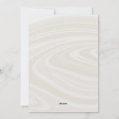 Red-bellied Woodpecker Geometric Card Feiertagskarte (Rückseite)