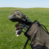 Red Bellied Woodpecker Initial Golf Headcover (In SItu)