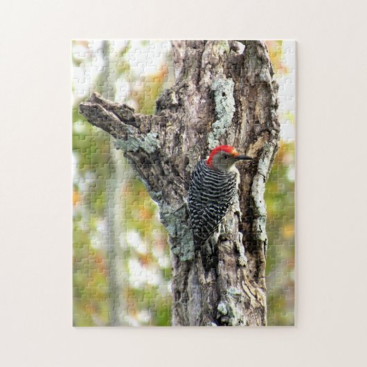 Red Bellied Woodpecker Puzzle (Vertikal)