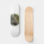 Red Bellied Woodpecker Skateboard (Vorderseite)