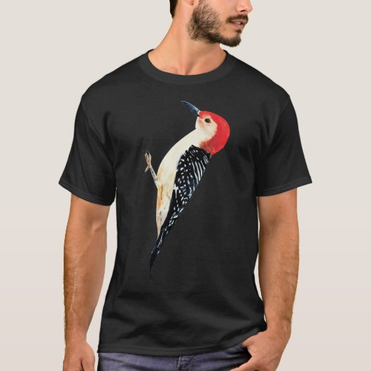 Red Bellied Woodpecker T-Shirt (Vorderseite)