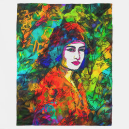 Red Beret Fleecedecke