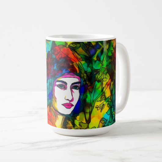 Red Beret Kaffeetasse (VorderseiteRechts)