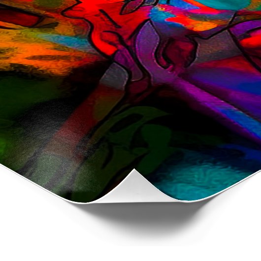 Red Beret Poster (Ecke)