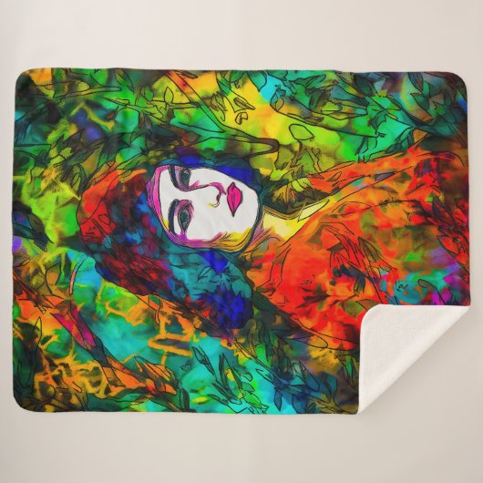 Red Beret Sherpadecke (Vorderseite (Horizontal))