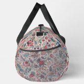 Red Berries and Vines Pattern Duffle Bag (Rechts)