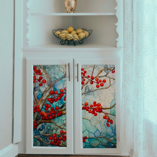 Red Berries Decoupage Tissue Paper Seidenpapier